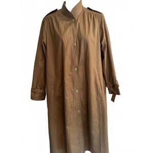 Vintage Nor’wester Khaki Trench Coat M-L Classic